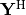 \mathbf{Y}^\mathrm{H}